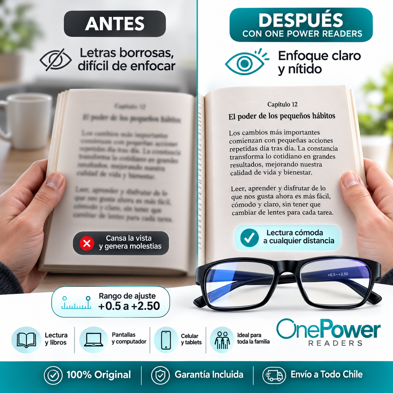 👓 Lentes ONE POWER® Un Par para Todo | 2x1 🎁